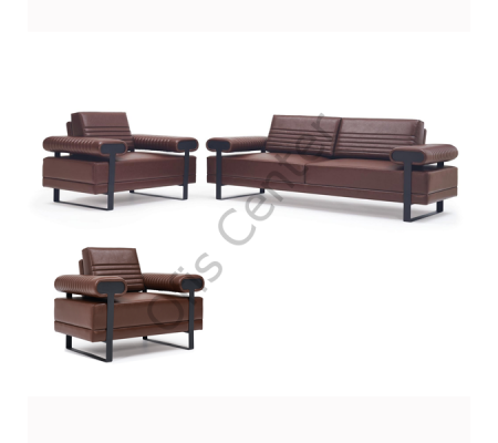 Vivaldi 1 adet 3 lü , 2 adet tekli Kanepe Takımı